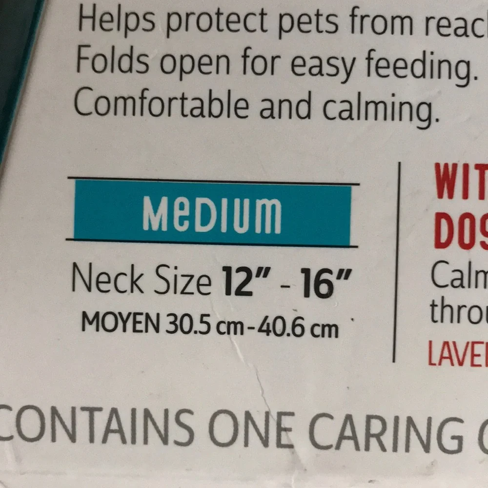 EUC Calm Paws Caring Collar for Dogs